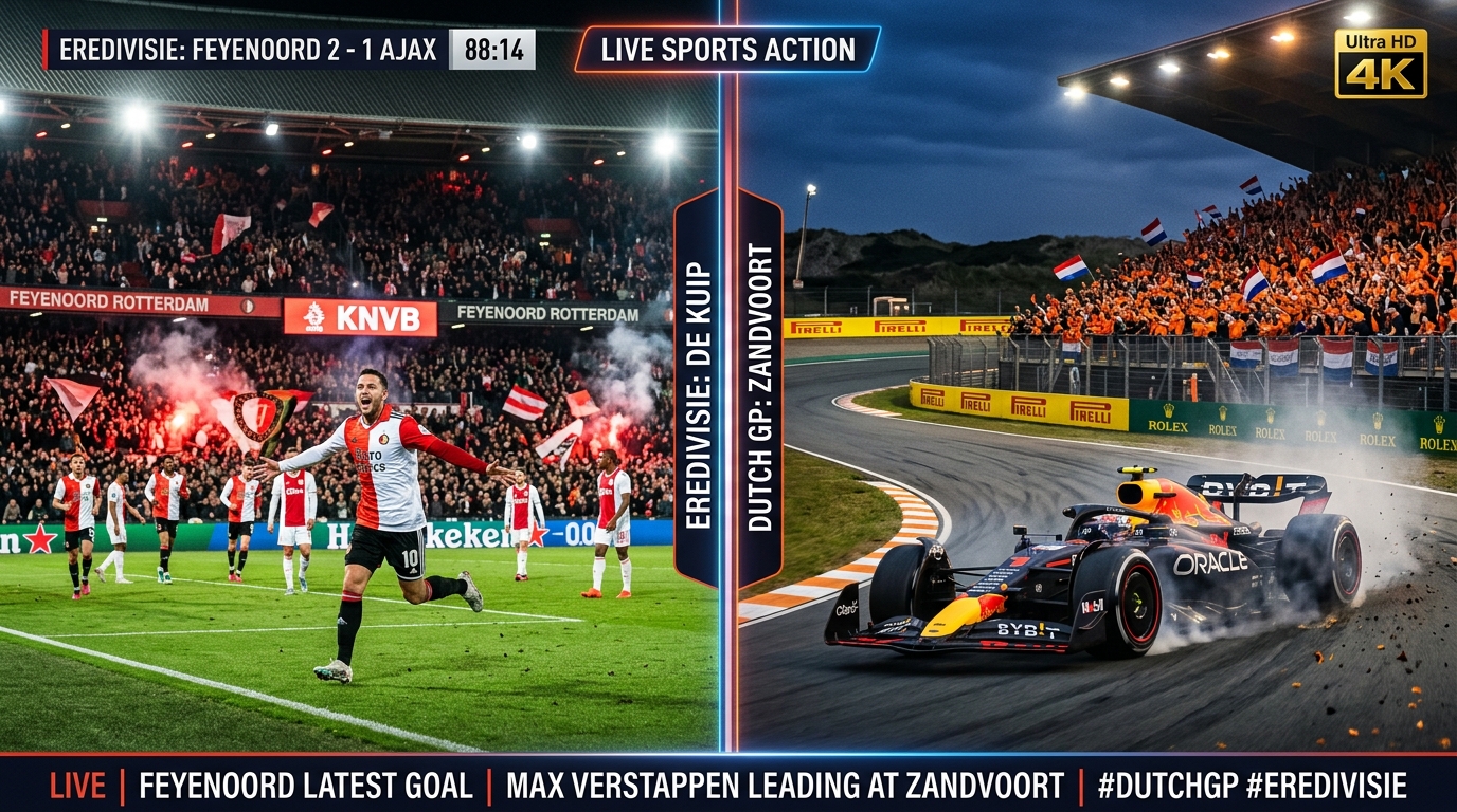 iptv pandora live sport kijken eredivisie formule 1 4k